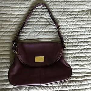 PELLE leather bag. Purple. Excellent condition.